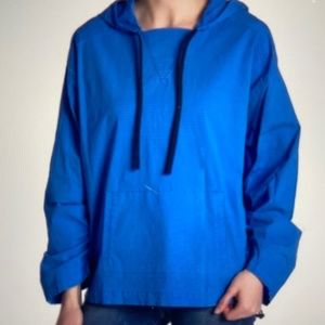 FRAME DENIM Cinched Hooded windbreaker SMALL